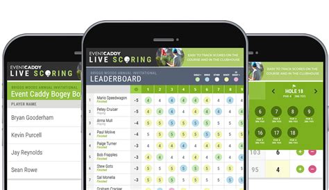 golf scoring software for tournaments.